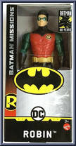 Robin from Batman Missions - Boxed manufactured by Mattel [Front]