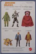 Daggit from Battlestar Galactica - Series 1 manufactured by Mattel [Back]