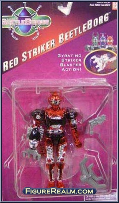 Red Striker (Gyrating Blaster) - Beetleborgs - Action Features - Bandai ...