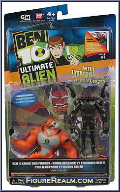 Rath & Sixsix - Ben 10 - Ultimate Alien Comic Packs - Bandai Action Figure