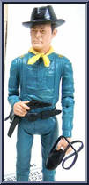 Capt. Maddox & Comanche (Bay) from Best of the West - Johnny West - Combos manufactured by Marx [Loose]
