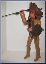Chief Cherokee (Carmel, 2nd Generation) from Best of the West - Johnny West manufactured by Marx [Loose]