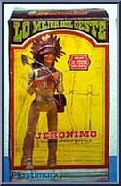 Geronimo - Jeronimo (Rust) from Best of the West - Int'l Mexico Variations manufactured by Marx [Front]