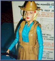 Jane West (1st Head, Mustard Acc) from Best of the West - Johnny West manufactured by Marx [Loose]