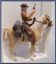 Johnny West & Thunderbolt (Palomino) (No Rivets) Action Figure