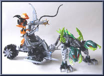 Baranus V7 from Bionicle - 2009 manufactured by Lego [Loose]