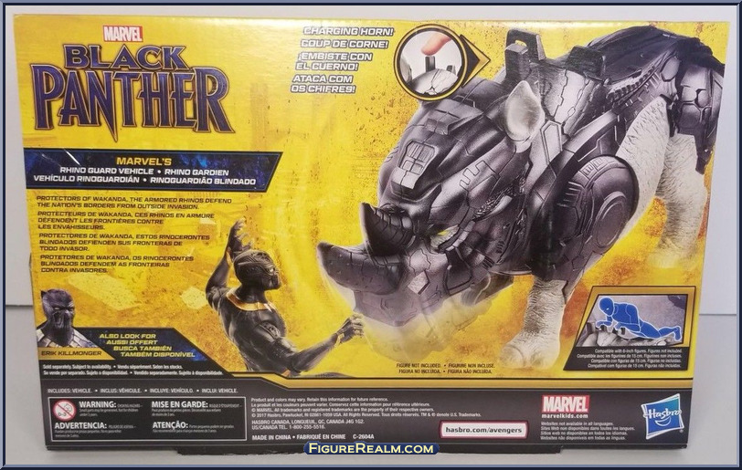 Rhino Guard Vehicle - Black Panther - Vehicles - Hasbro Action Figure