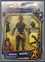 Shuri from Black Panther - Basic Series manufactured by Hasbro [Front]