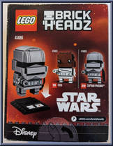Captain Phasma from BrickHeadz - Basic Series manufactured by Lego [Back]