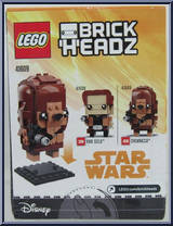 Chewbacca #40 from BrickHeadz - Star Wars manufactured by Lego [Back]