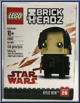 Kylo Ren #26 from BrickHeadz - Star Wars manufactured by Lego [Front]
