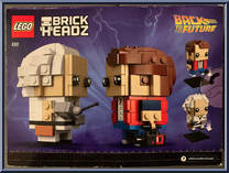 Doc Brown / Doc Brown  from BrickHeadz - Basic Series manufactured by Lego [Back]