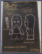 Buffy (Vampire) from Buffy the Vampire Slayer - Blind Boxed manufactured by Titan Merchandise [Back]