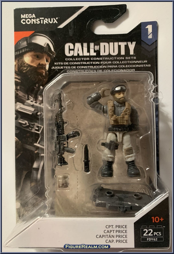 Captain Price - Call of Duty - Series 1 - Mega Bloks Action Figure