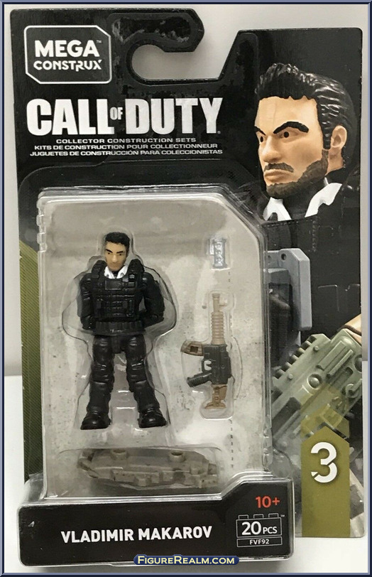 mega construx call of duty makarov