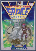 Evil Rhesus 2 from Captain Simian and the Space Monkeys - Basic Series manufactured by Mattel [Front]
