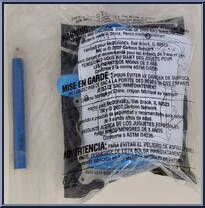 Blooregard Wacky Writer (Toy) from Cartoon Network - Foster's Home for Imaginary Friends manufactured by McDonald's [Back]