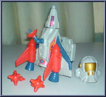 Orbital Interceptor from Centurions - Assault Weapons manufactured by Kenner [Loose]