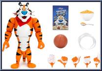 Tony the Tiger (Frosted Flakes) from Cereal - Kellogg's manufactured by Jada Toys [Loose]