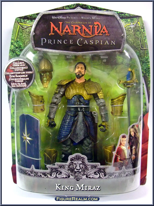 King Miraz - Chronicles of Narnia - Prince Caspian - Power of Narnia -  Jakks Pacific Action Figure