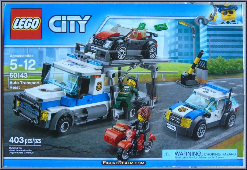 Auto Transport Heist - City - Box Sets - Lego Action Figure