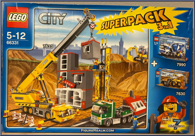 Super Pack 3 in 1 - City - Super Packs - Lego Action Figure