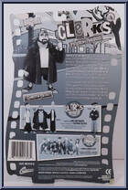 Silent Bob (Black & White) from Clerks Inaction Figures - Series 1 - Exclusives manufactured by Graphitti Designs [Back]
