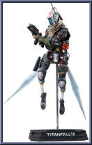 Jester (Titanfall) from Color Tops - Blue manufactured by McFarlane [Loose]