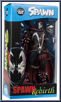 Spawn Rebirth (Spawn) from Color Tops - Blue manufactured by McFarlane [Front]