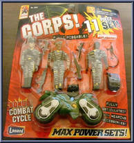 11-Piece Set #2 from Corps! - Max Power manufactured by Lanard Toys [Front]