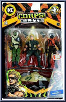 Corps Elite vs the Curse 3-Pack #4 from Corps! - Elite manufactured by Lanard Toys [Front]