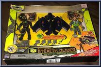 Bio-Wing Stealth Glider (Black) from Corps! - Bio-Wing Stealth Glider manufactured by Lanard Toys [Front]