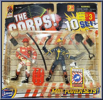 Emergency Rescue Set from Corps! - Max Power manufactured by Lanard Toys [Front]