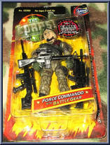 Force Commando (with Battle Gear) from Corps! - Elite manufactured by Lanard Toys [Front]