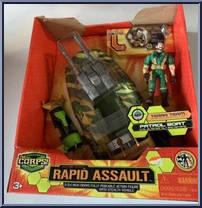 Patrol Boat (Rapid Assault) from Corps! - Terra Team manufactured by Lanard Toys [Front]