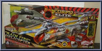 Rain Fire Helicopter from Corps! - Elite manufactured by Lanard Toys [Front]