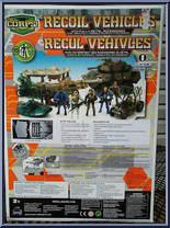 Recoil Vehicles from Corps! - Vehicles manufactured by Lanard Toys [Front]