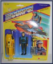 Shark and His Armored Wetbike from Corps! - Yellow Cards manufactured by Lanard Toys [Front]