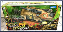 Titan Tank from Corps! - Elite manufactured by Lanard Toys [Front]