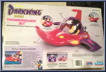 Thunderquack Jet from Darkwing Duck - Vehicles manufactured by Playmates [Back]