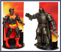Batman & Superman (Batman the Dark Knight Returns) from DC Comics Multiverse - 2-Packs manufactured by Mattel [Loose]