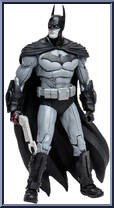 Batman (Black & White) (Gold Label) from DC Multiverse - Arkham City manufactured by McFarlane [Loose]