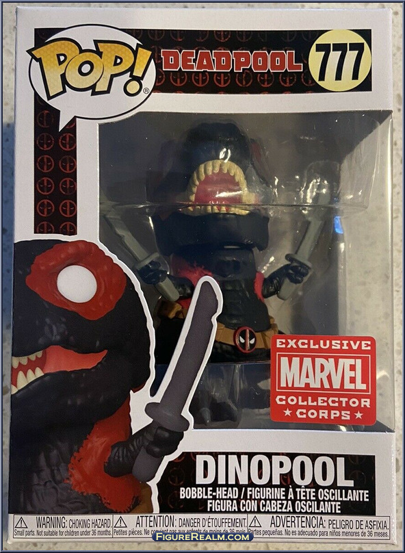 Funko POP! Deadpool - Dinopool [Black] (Marvel Corps) #777