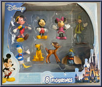 8-Pack - Disney Figurines - Basic Series - Beverly Hills Teddy Bear ...