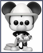 Firefighter Mickey from Disney - Mickey True Original Pop! manufactured by Funko [Loose]