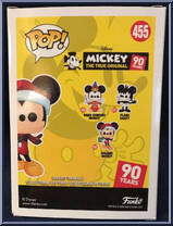 Holiday Mickey from Disney - Mickey True Original Pop! manufactured by Funko [Back]