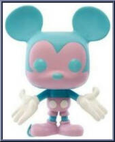 Mickey Mouse (Blue / Pink) from Disney - Mickey True Original Pop! manufactured by Funko [Loose]