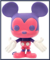Mickey Mouse (Purple / Pink) from Disney - Mickey True Original Pop! manufactured by Funko [Loose]