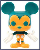 Mickey Mouse (Teal / Yellow) from Disney - Mickey True Original Pop! manufactured by Funko [Loose]