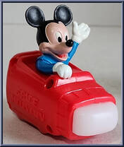 Mickey Mouse on Space Mountain Action Figure
